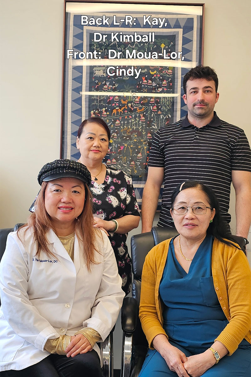Moua-Lor Chiropractic Minneapolis Staff